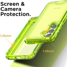 Load image into Gallery viewer, Samsung Galaxy S24 Plus/S25 Plus 3 - Layer Crystal Transparent Case - Redpepper Cases