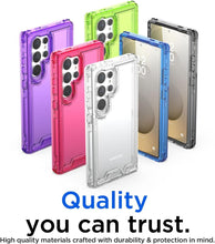 Load image into Gallery viewer, Samsung Galaxy S24 Plus/S25 Plus 3 - Layer Crystal Transparent Case - Redpepper Cases