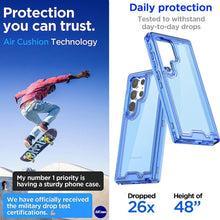 Load image into Gallery viewer, Samsung Galaxy S24 Plus/S25 Plus 3 - Layer Crystal Transparent Case - Redpepper Cases