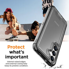 Load image into Gallery viewer, Samsung Galaxy S24 Plus/S25 Plus 3 - Layer Crystal Transparent Case - Redpepper Cases