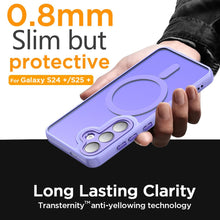 Load image into Gallery viewer, Samsung Galaxy S24 Plus/S25 Plus 3 - Layer Crystal Transparent Case - Redpepper Cases