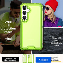 Load image into Gallery viewer, Samsung Galaxy S24 Plus/S25 Plus 3 - Layer Crystal Transparent Case - Redpepper Cases