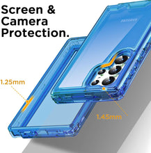 Load image into Gallery viewer, Samsung Galaxy S24 Plus/S25 Plus 3 - Layer Crystal Transparent Case - Redpepper Cases