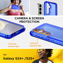Load image into Gallery viewer, Samsung Galaxy S24 Plus/S25 Plus 3 - Layer Crystal Transparent Case - Redpepper Cases
