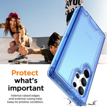 Load image into Gallery viewer, Samsung Galaxy S24 Plus/S25 Plus 3 - Layer Crystal Transparent Case - Redpepper Cases