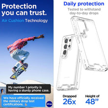 Load image into Gallery viewer, Samsung Galaxy S24 Plus/S25 Plus 3 - Layer Crystal Transparent Case - Redpepper Cases