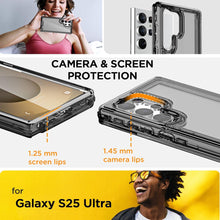 Load image into Gallery viewer, Samsung Galaxy S24 Plus/S25 Plus 3 - Layer Crystal Transparent Case - Redpepper Cases