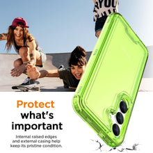 Load image into Gallery viewer, Samsung Galaxy S24 Plus/S25 Plus 3 - Layer Crystal Transparent Case - Redpepper Cases