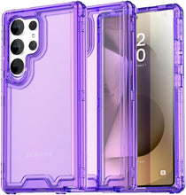 Load image into Gallery viewer, Samsung Galaxy S24 Plus/S25 Plus 3 - Layer Crystal Transparent Case - Redpepper Cases