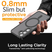Load image into Gallery viewer, Samsung Galaxy S24 Plus/S25 Plus 3 - Layer Crystal Transparent Case - Redpepper Cases