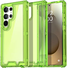Load image into Gallery viewer, Samsung Galaxy S24 Plus/S25 Plus 3 - Layer Crystal Transparent Case - Redpepper Cases
