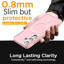 Load image into Gallery viewer, Samsung Galaxy S24 Plus/S25 Plus 3 - Layer Crystal Transparent Case - Redpepper Cases