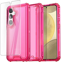 Load image into Gallery viewer, Samsung Galaxy S24 Plus/S25 Plus 3 - Layer Crystal Transparent Case - Redpepper Cases