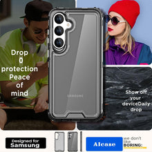 Load image into Gallery viewer, Samsung Galaxy S24 Plus/S25 Plus 3 - Layer Crystal Transparent Case - Redpepper Cases