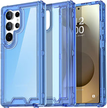 Load image into Gallery viewer, Samsung Galaxy S24 Plus/S25 Plus 3 - Layer Crystal Transparent Case - Redpepper Cases