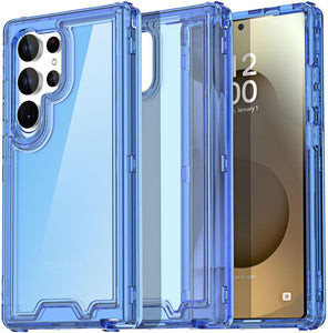 Samsung Galaxy S24 Plus/S25 Plus 3 - Layer Crystal Transparent Case - Redpepper Cases