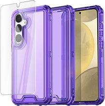Load image into Gallery viewer, Samsung Galaxy S24 Plus/S25 Plus 3 - Layer Crystal Transparent Case - Redpepper Cases