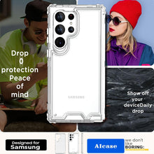 Load image into Gallery viewer, Samsung Galaxy S24 Plus/S25 Plus 3 - Layer Crystal Transparent Case - Redpepper Cases