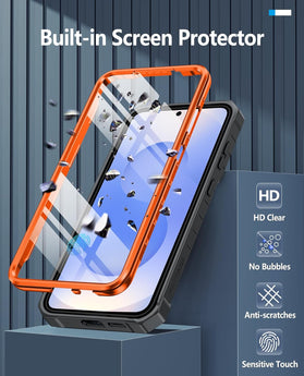 Samsung Galaxy S24/S25 Plus Military Grade Drop Proof Protection Mobile Cover - Redpepper Cases
