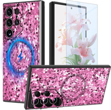 Load image into Gallery viewer, Samsung Galaxy S24/S25 Plus Screen Protector &amp; Camera Cover Stand - Redpepper Cases