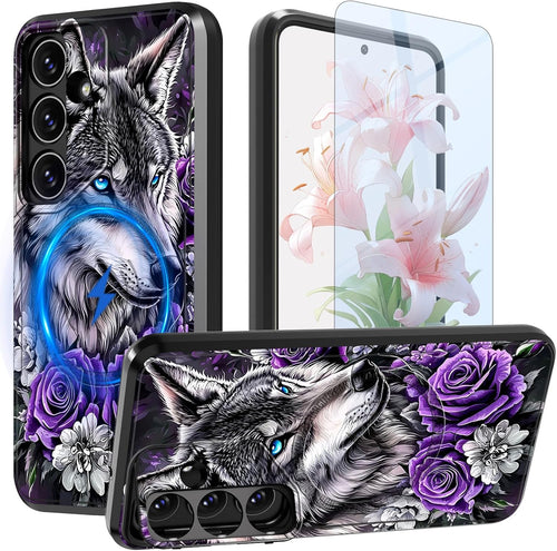 Samsung Galaxy S24/S25 Plus Screen Protector & Camera Cover Stand - Redpepper Cases