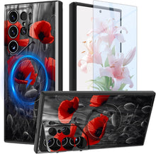 Load image into Gallery viewer, Samsung Galaxy S24/S25 Plus Screen Protector &amp; Camera Cover Stand - Redpepper Cases