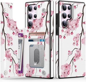 Samsung Galaxy S25 Card Slots & Kickstand Function Phone Case - Redpepper Cases