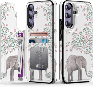 Samsung Galaxy S25 Card Slots & Kickstand Function Phone Case - Redpepper Cases