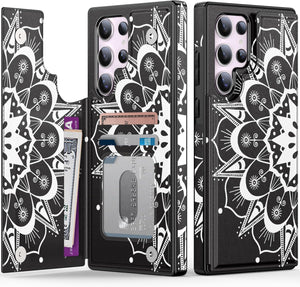 Samsung Galaxy S25 Card Slots & Kickstand Function Phone Case - Redpepper Cases
