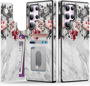 Samsung Galaxy S25 Card Slots & Kickstand Function Phone Case - Redpepper Cases