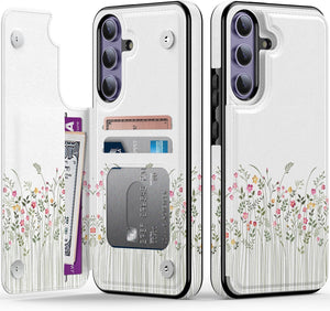 Samsung Galaxy S25 Card Slots & Kickstand Function Phone Case - Redpepper Cases