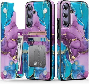 Samsung Galaxy S25 Card Slots & Kickstand Function Phone Case - Redpepper Cases