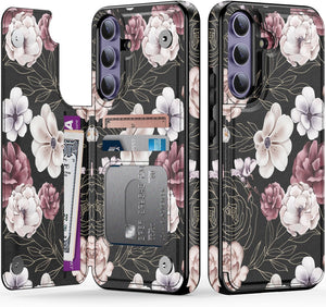 Samsung Galaxy S25 Card Slots & Kickstand Function Phone Case - Redpepper Cases