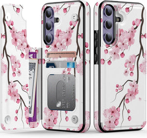 Samsung Galaxy S25 Card Slots & Kickstand Function Phone Case - Redpepper Cases