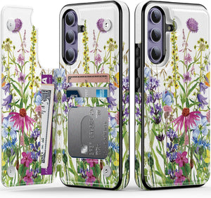 Samsung Galaxy S25 Card Slots & Kickstand Function Phone Case - Redpepper Cases