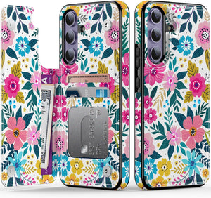 Samsung Galaxy S25 Card Slots & Kickstand Function Phone Case - Redpepper Cases