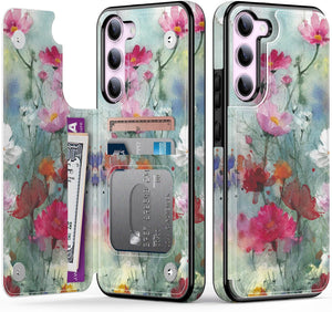 Samsung Galaxy S25 Card Slots & Kickstand Function Phone Case - Redpepper Cases
