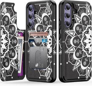 Samsung Galaxy S25 Card Slots & Kickstand Function Phone Case - Redpepper Cases