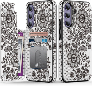 Samsung Galaxy S25 Card Slots & Kickstand Function Phone Case - Redpepper Cases