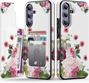 Samsung Galaxy S25 Card Slots & Kickstand Function Phone Case - Redpepper Cases