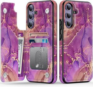 Samsung Galaxy S25 Card Slots & Kickstand Function Phone Case - Redpepper Cases
