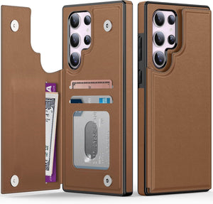 Samsung Galaxy S25 Card Slots & Kickstand Function Phone Case - Redpepper Cases