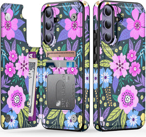Samsung Galaxy S25 Card Slots & Kickstand Function Phone Case - Redpepper Cases