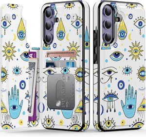 Samsung Galaxy S25 Card Slots & Kickstand Function Phone Case - Redpepper Cases