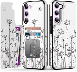Samsung Galaxy S25 Card Slots & Kickstand Function Phone Case - Redpepper Cases
