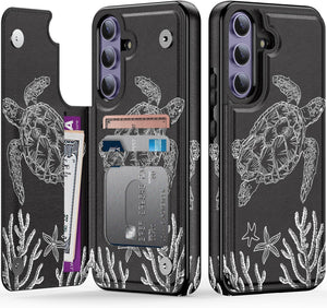 Samsung Galaxy S25 Card Slots & Kickstand Function Phone Case - Redpepper Cases