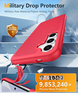 Samsung Galaxy S25 Dual Layer Heavy Duty Cell Phone Protective Cover - Redpepper Cases