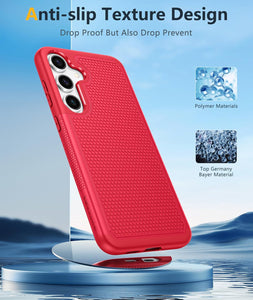 Samsung Galaxy S25 Dual Layer Heavy Duty Cell Phone Protective Cover - Redpepper Cases