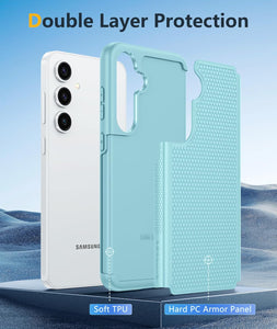 Samsung Galaxy S25 Dual Layer Heavy Duty Cell Phone Protective Cover - Redpepper Cases