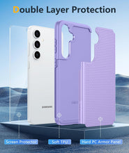 Load image into Gallery viewer, Samsung Galaxy S25 Dual Layer Heavy Duty Cell Phone Protective Cover - Redpepper Cases